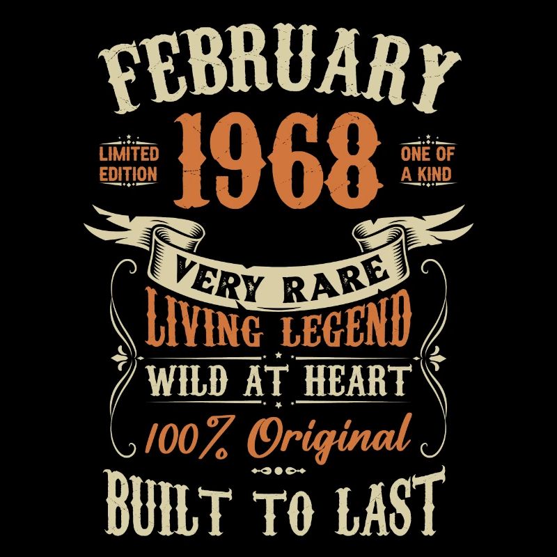 Februar 1968 Geburtstagsgeschenk