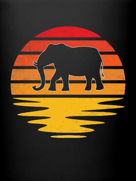 Éléphant Rétro