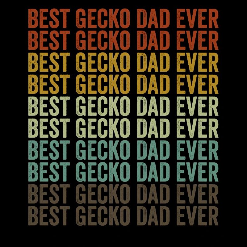 Bester Gecko-Vater aller Zeiten Eidechsen-Vater Ge