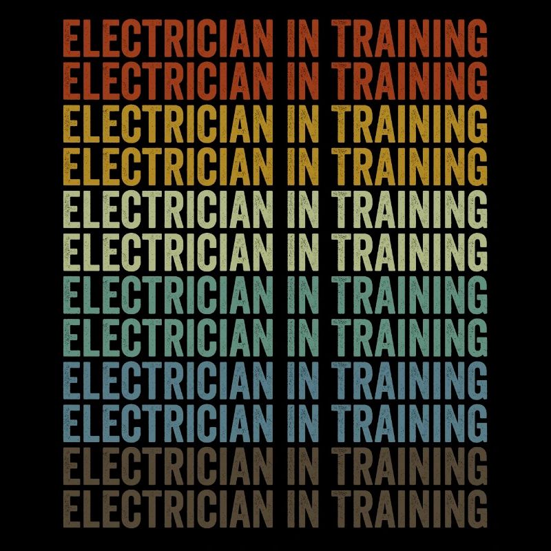 Electrician in training electrical engineer