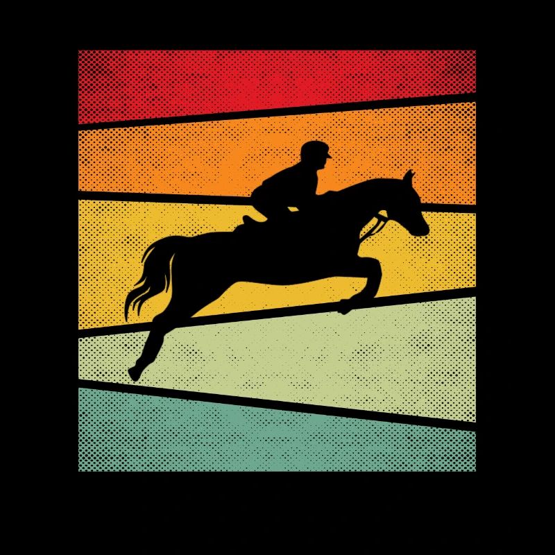 Pferd Retro