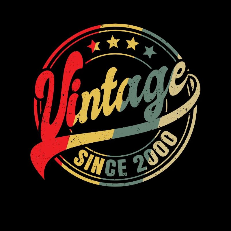 Vintage Since 2000 23rd Birthday Gift