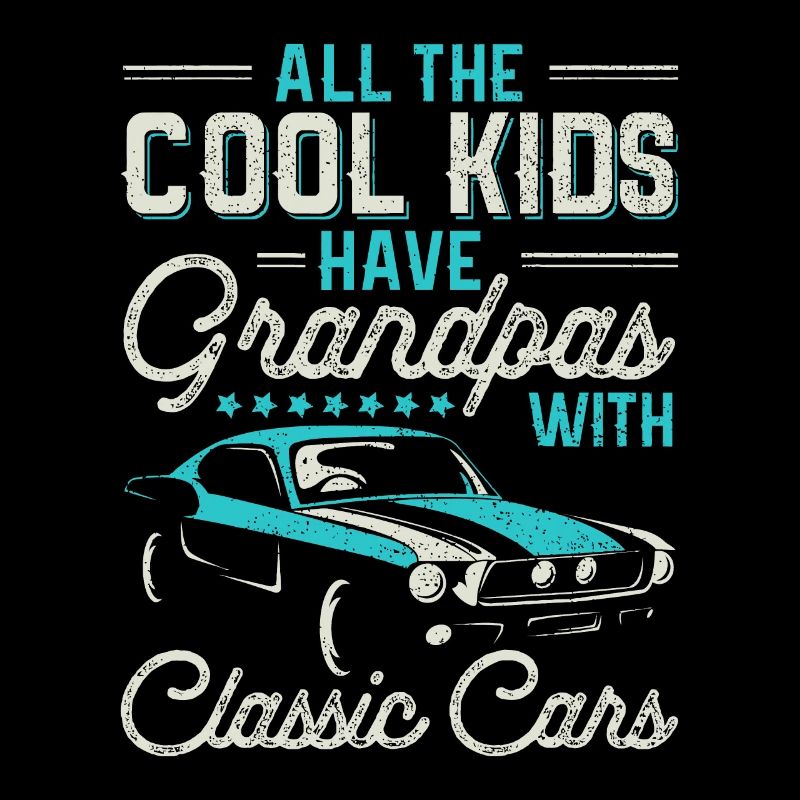 Opas mit Oldtimern Oldtimer Guy Gra