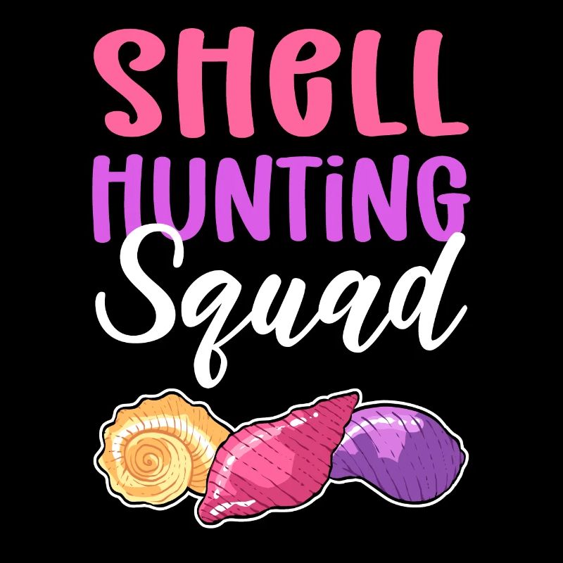 Grenade hunting squad. Shellfish collecting flotsam