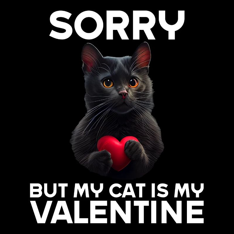 Désolé, mais mon chat est mon Valentin