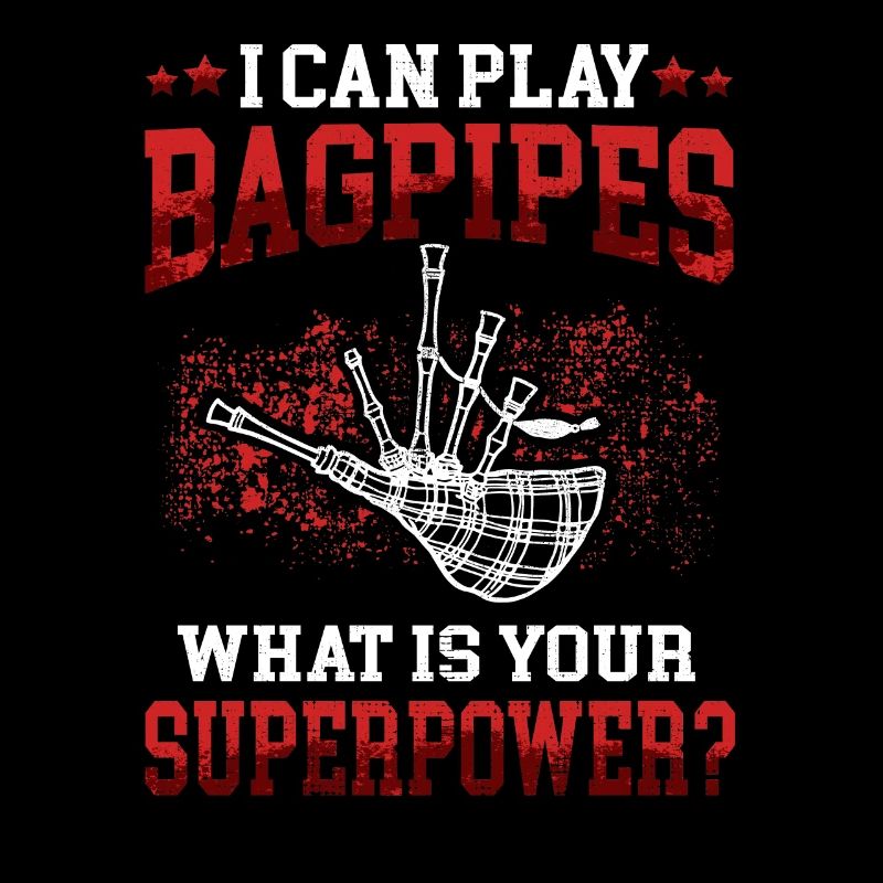 Je joue de la cornemuse Cornemuse écossaise