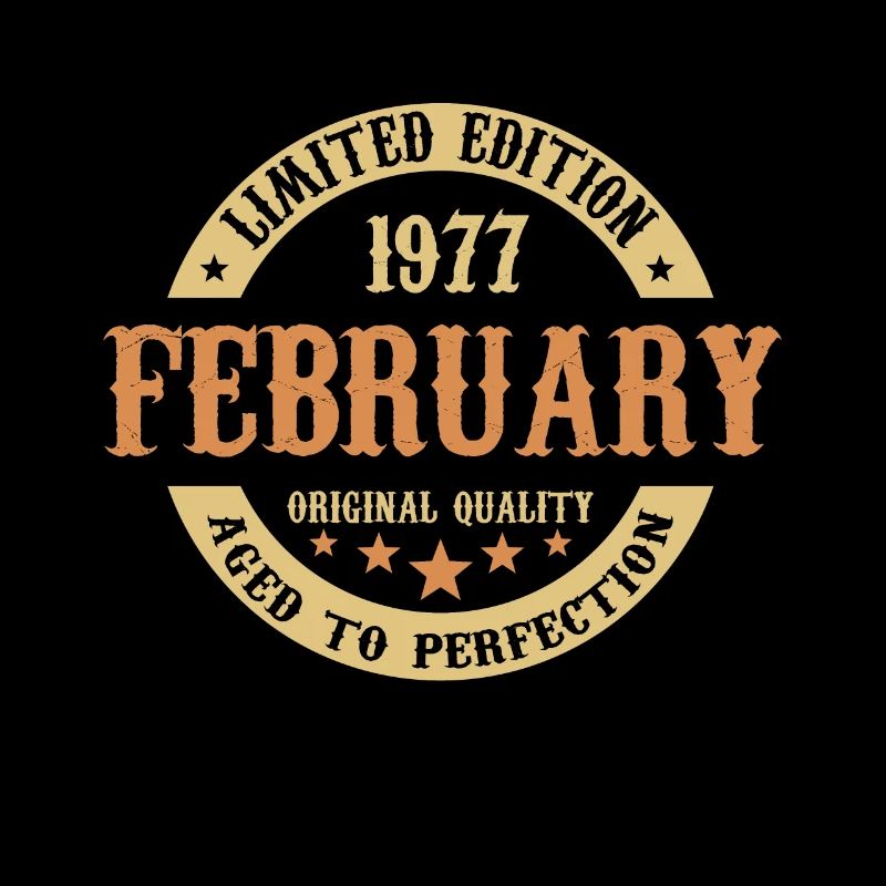 February 1977 Vintage Birthday Gift