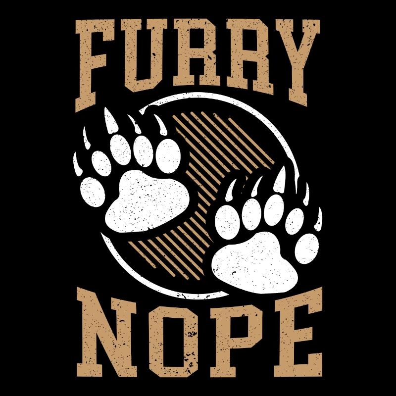 Furry Nope Bear Lover Wildlife Tier Bär