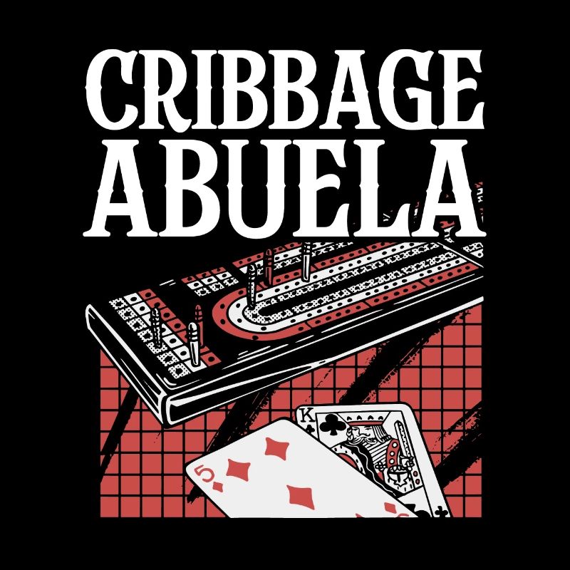 Cribbage Abuela Shirt Großmutter Oma