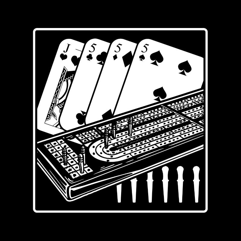 Cribbage Shirt Geschenk