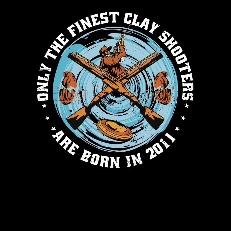 Clay pigeons born 2011 birthday