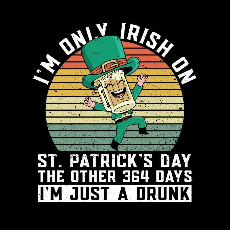 Irland Irisch Lustig Spruch St Patricks Day