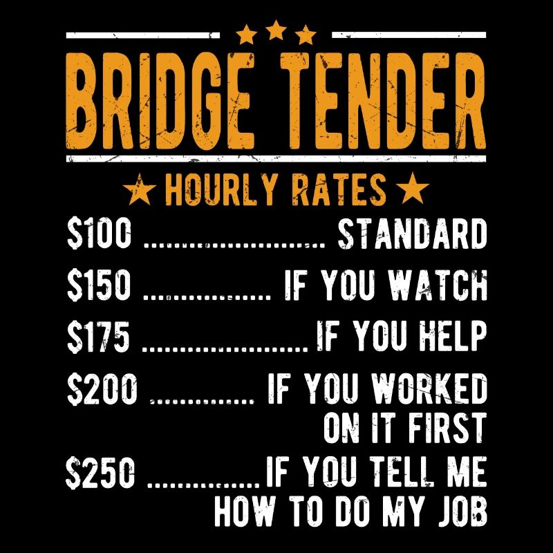 Bridge tender hourly wage