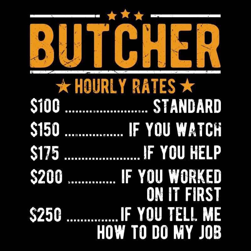 Salaire horaire boucher