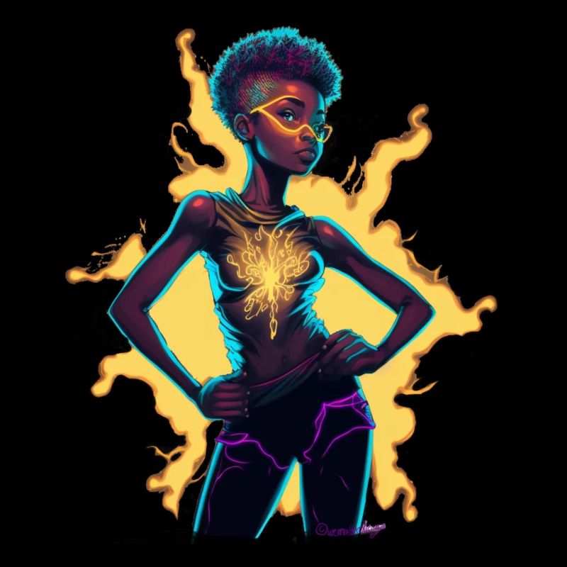 Figurine de conscience d’énergie lumineuse