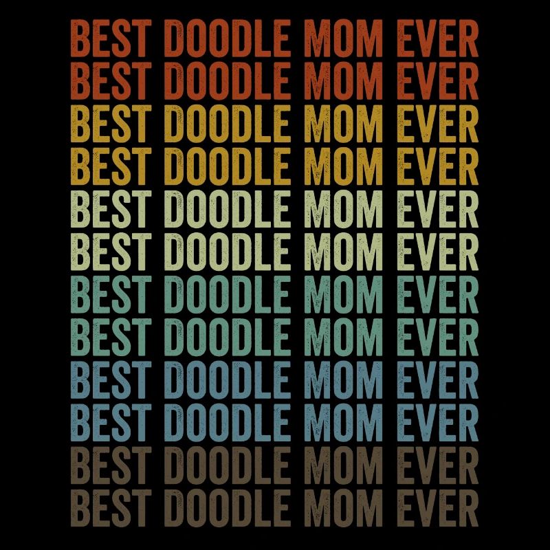 Beste Doodle-Mama aller Zeiten Golden Doodle Hunde