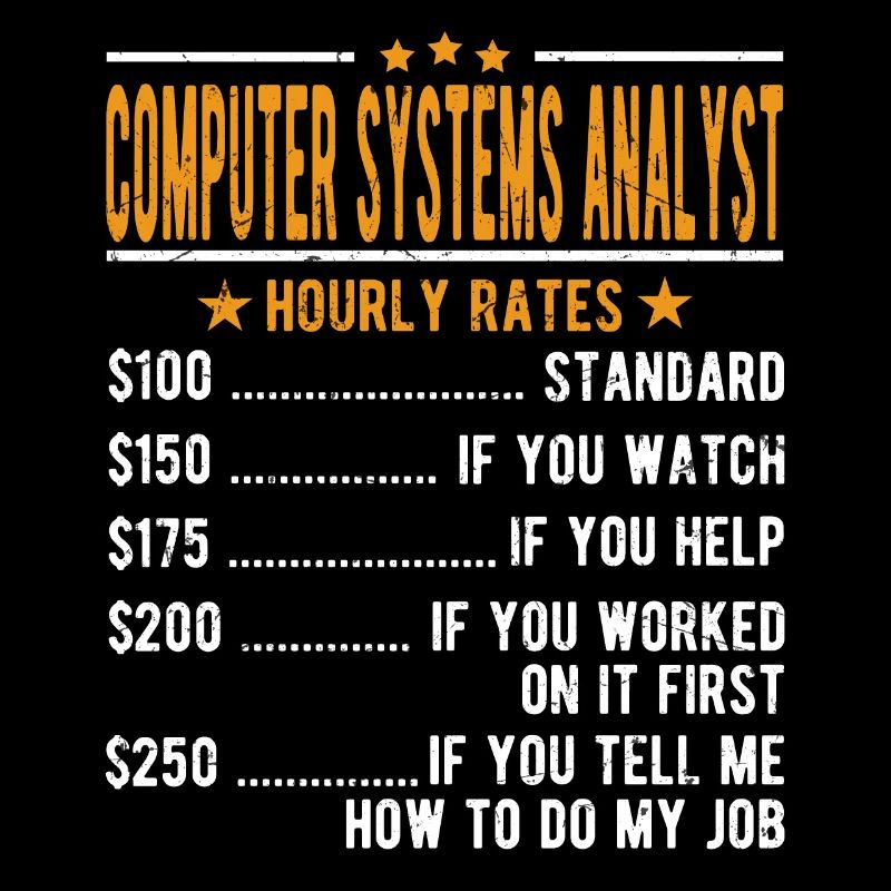 Computersystemanalyst Stundenlohn