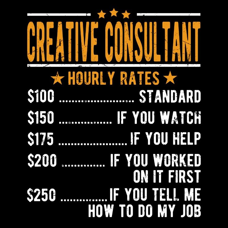 Consultant créatif Salaire horaire