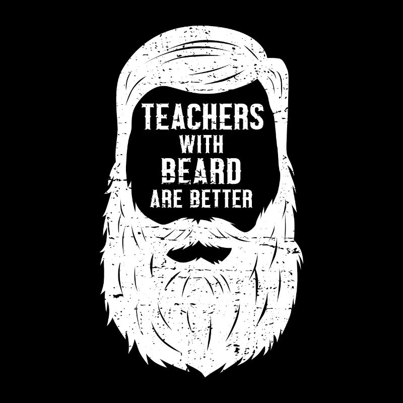 Bearded teacher