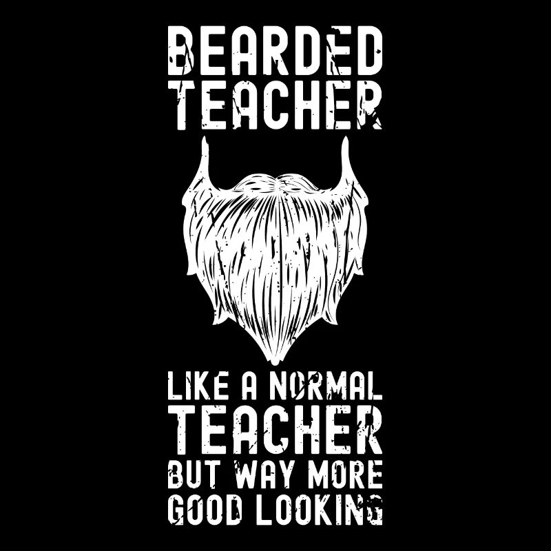 Bärtiger Lehrer