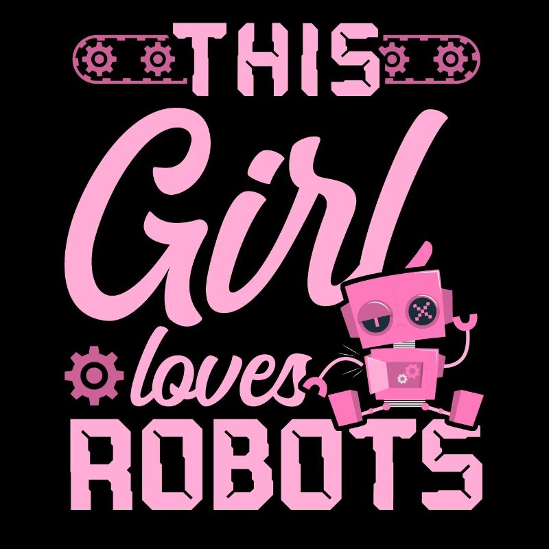 Robot Robotics Engineer Girl This