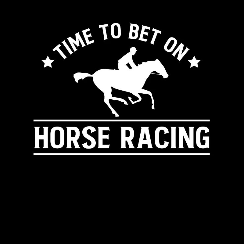 Il est temps de parier sur la chemise de course de chevaux