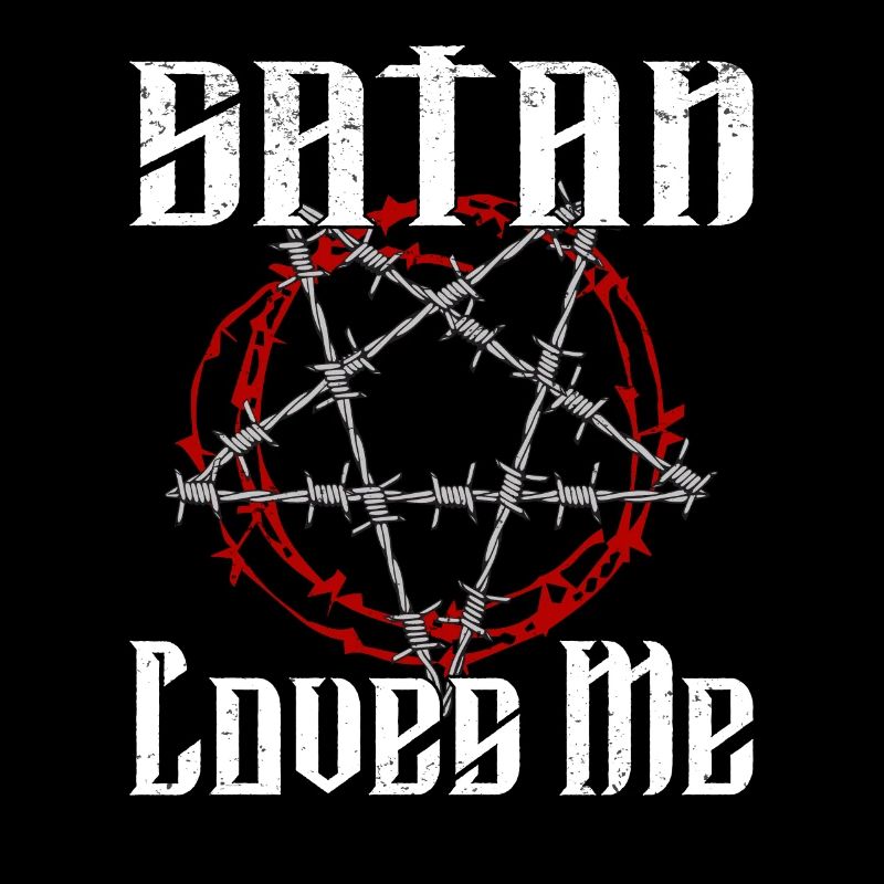Satan Beelzebub Devil Gothic Pentagram Mystical