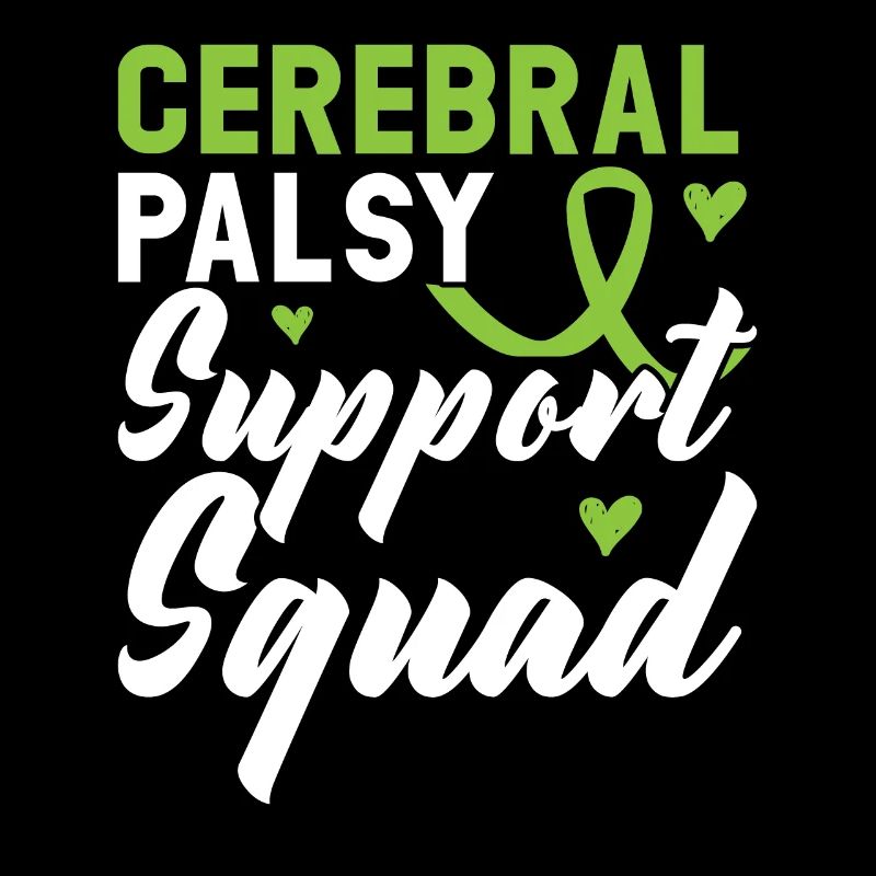 Zerebralparese Support Squad Awareness Ribbon