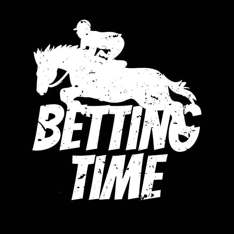 Temps de pari Chemise de course de chevaux Cadeau