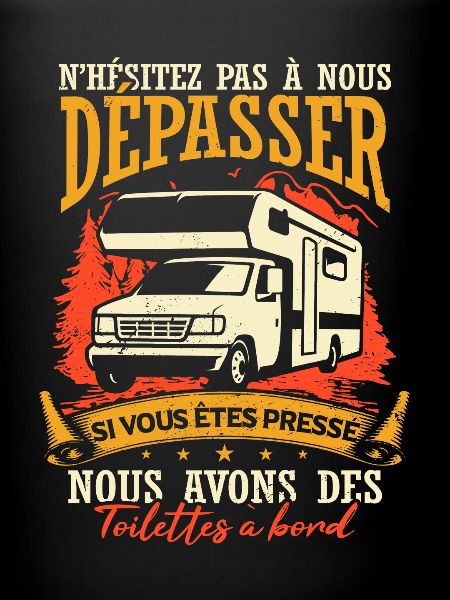 Drôle Camping-Car Humour