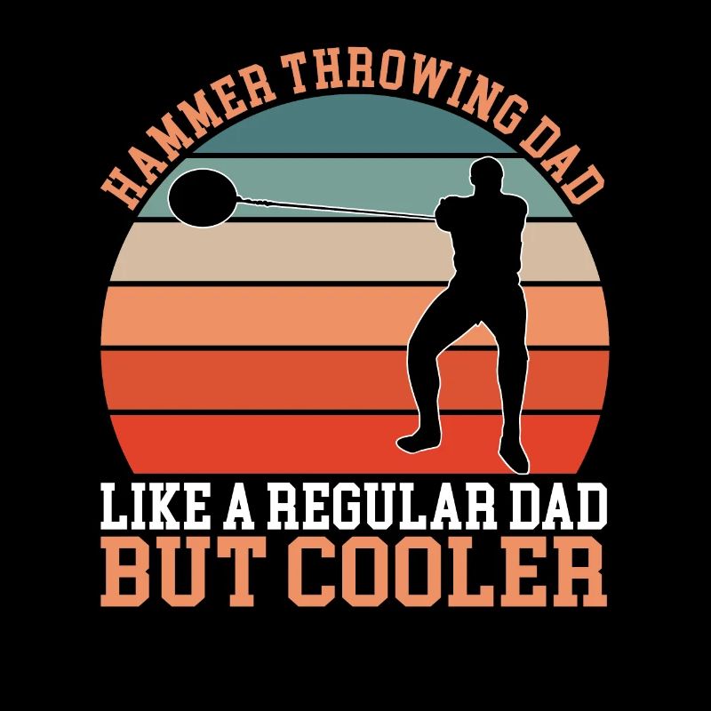 Papa lanceur de marteau