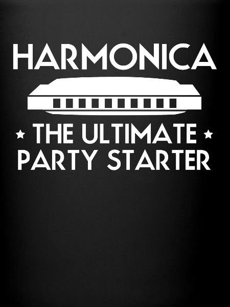 Harmonica Harmonica Slogan Chemise