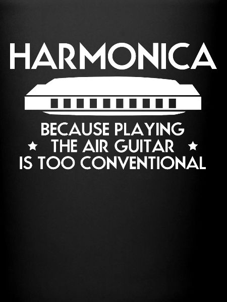 Harmonica Harmonica Slogan Chemise