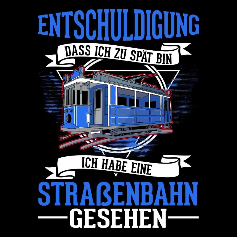 Straßenbahn Geschenk Straßenbahnfahrer Tram S-Bahn