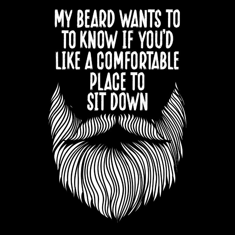 Mein Bart Braucht Einen Sitzplatz