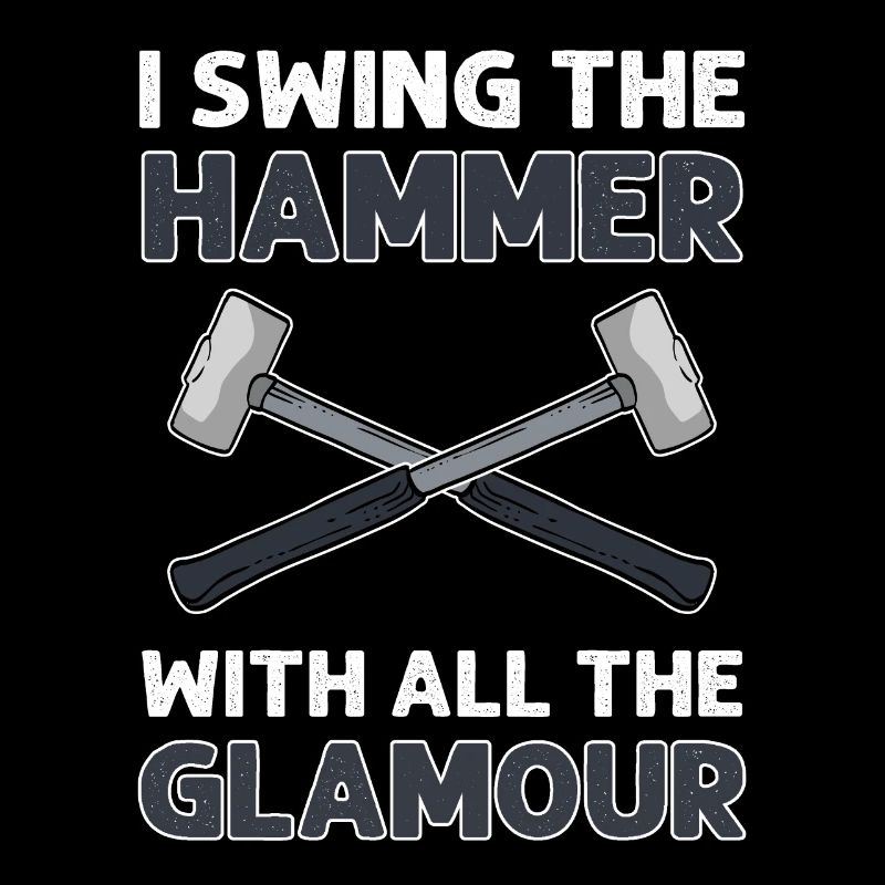 Faccio oscillare il martello con tutto il glamour.