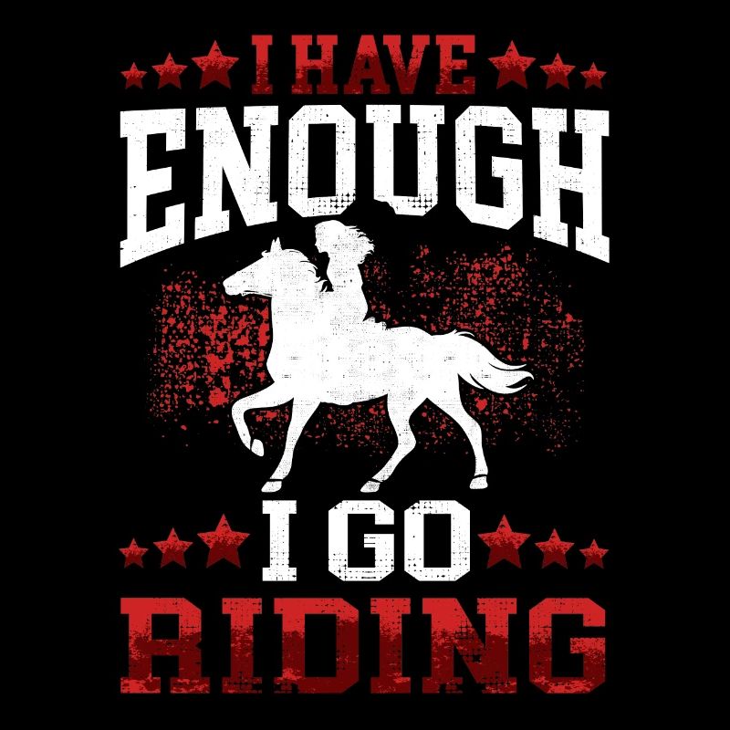 Je monte à cheval cavalier