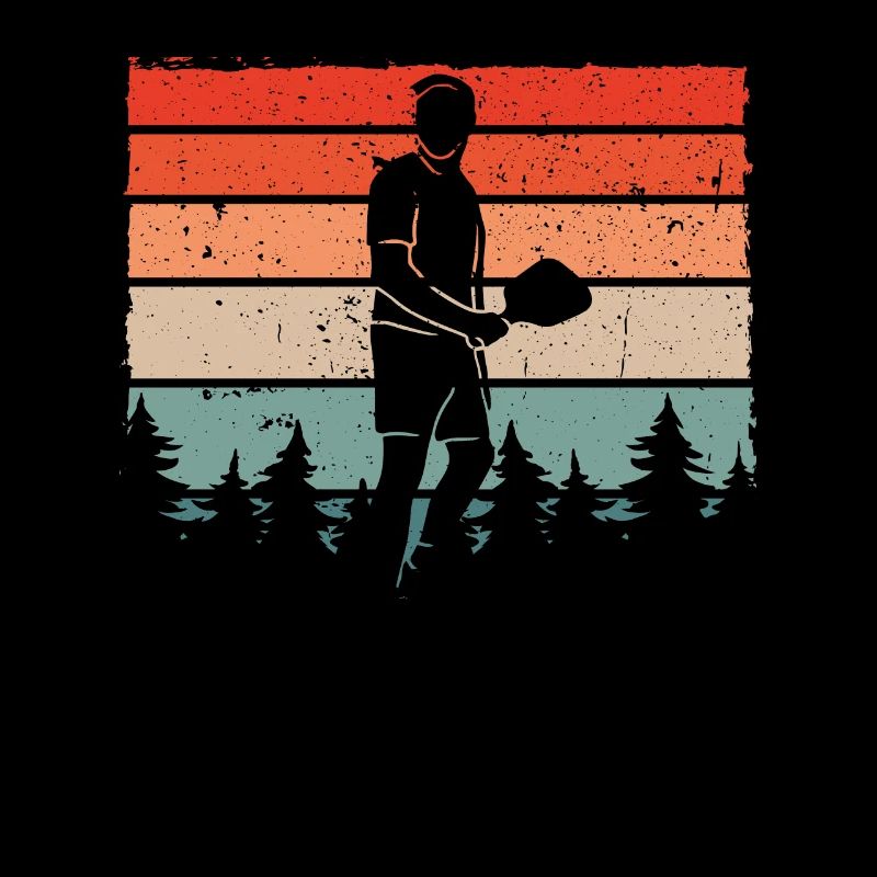 Pickleball-Player Retro