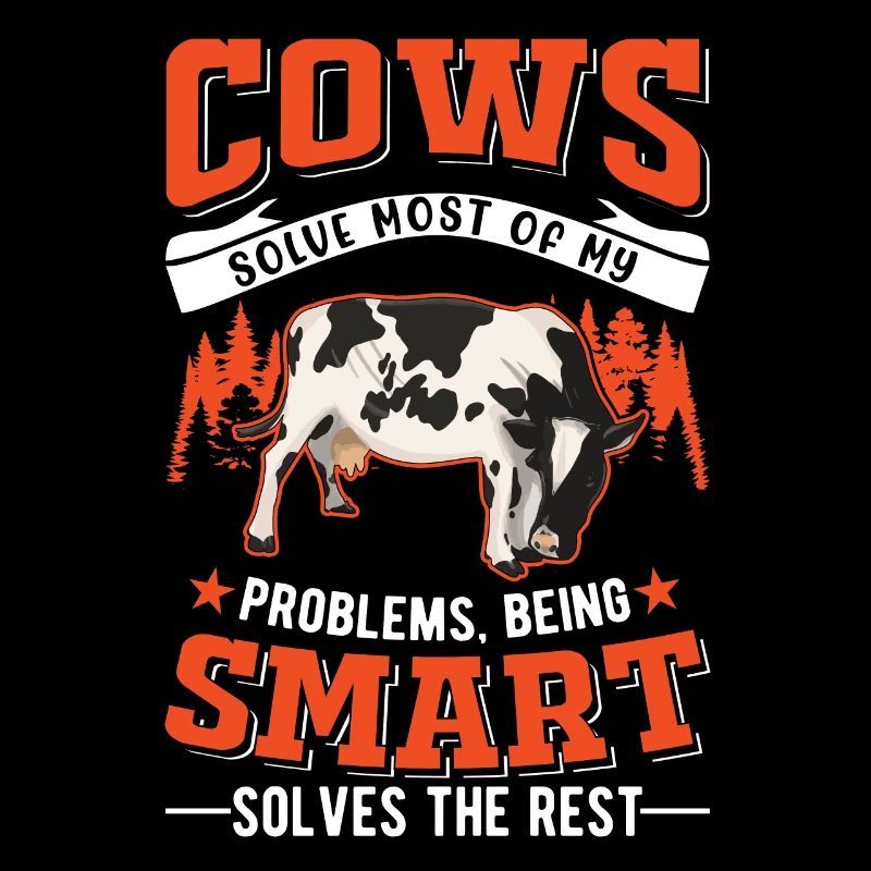 Cow Gift Farmer Cattle Breeder Cows