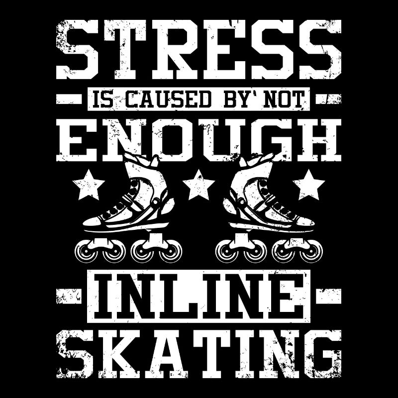 Le stress est causé par le manque de patin à roues alignées