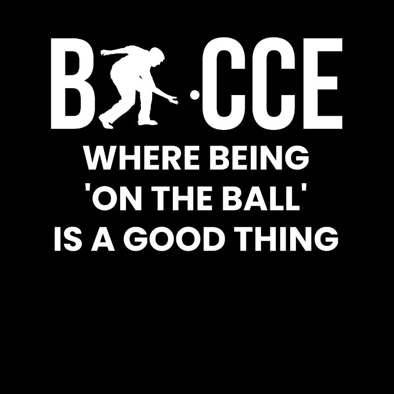 Chemise Bocce Boccia Player Cadeau