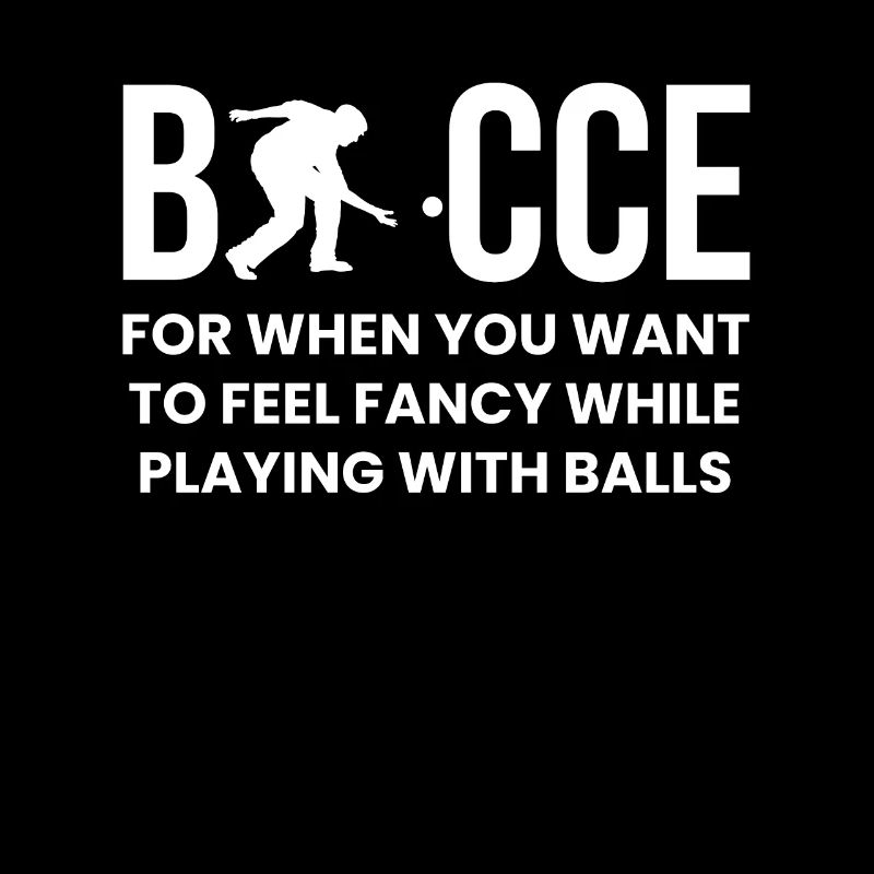 Chemise Bocce Boccia Player Cadeau