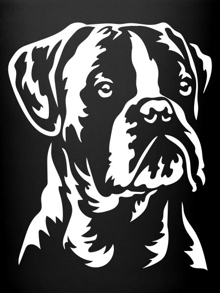 Boxer Head « Black Edition »