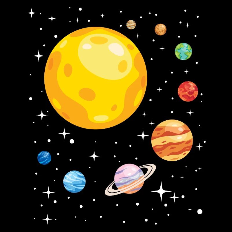 Système solaire pour étudiant en astronomie