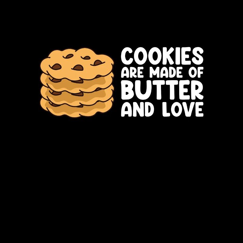Cookies drôle de cuisson amateur de biscuits