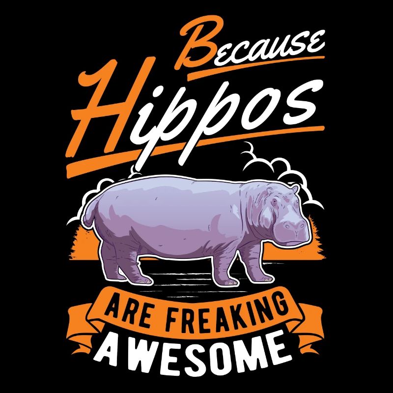 Nilpferd Geschenk Hippo Flusspferd