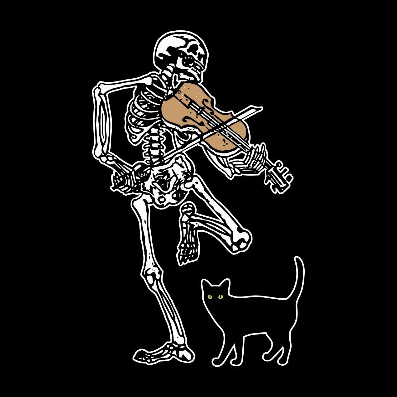 Squelette Violon Cat