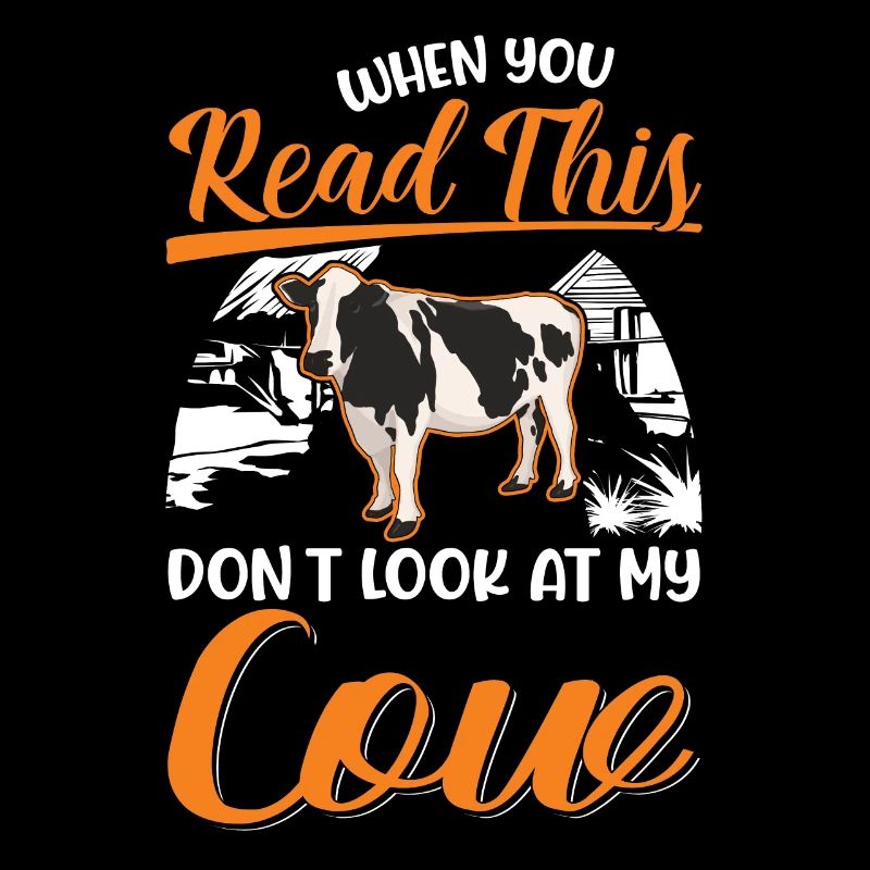 Cow Gift Farmer Cattle Breeder Cows