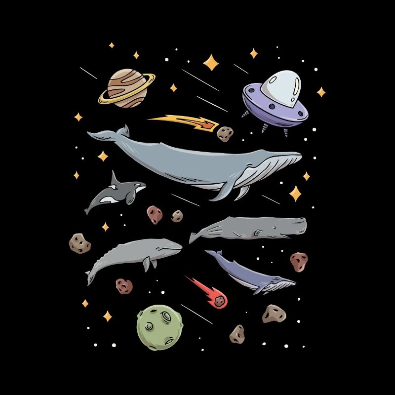 Deep Sea Whale Design for Whale Watching