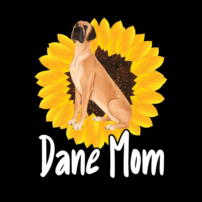 Great Dane Mom Sunflower Dane Lovers
